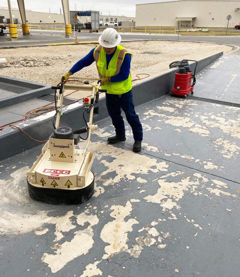 Grinding Floor Preparation